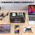 GENSROCK Portable Power Station 120W, Power Bank with AC Outlet 24000mAh