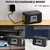 GENSROCK Portable Power Station 120W, Power Bank with AC Outlet 24000mAh