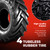 MOTOOS 18x8.50-8 Lawn & Garden Mower Tires, Set of 2,4 Ply Tubeless