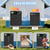 Automatic Chicken Coop Door Opener, Battery Powered & Anti-Pinch Sensor