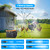 Portable Misting System with Standing, 6000mAh Water Cooling Misters Set for Outside Patio - 20L Bucket, 4.9FT(59IN) Adjustable Height for Outdoor, Beach, Pool, Water Playing, Sprinkler, Camping