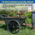GICOOL 20'' Flat Free Wheels, Compatible with Rubbermaid Wheelbarrow Tire