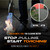 Sunlight® Propane Torch Weed Burner with 13 ft Hose, Adjustable 2,200,000 BTU Self Igniting Flamethrower, Heavy Duty Turbo Blow Torch For Garden, Wood, Melting Ice, Snow, Stumps, Grilling | May Vary
