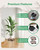 AZADESJET 2 Pack Plant Caddy with Wheels, 12" Wood Rolling Plant Stand with 360° Lockable Wheels, Plant Stands Outdoor for Large Plants, Flower Cart Plant Dolly Plant Caster for Heavy Objects, Walnut