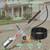 Propane Torch Weed Burner Kit, Heavy Duty High Output Blow Torch Flamethrower with Self Igniter & 10FT Hose for Weeding, Roofing, Ice Melting, Road Marking,Charcoal (34IN)