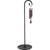 TAGEPUJIE 34-63" Adjustable Shepherd Hook Stand with Round Base Stand for Bird Feeders, Lanterns, Wind Chimes, Indoor and Outdoor Use on Patio, Yard or Porch