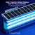 Large Solar Bug Zapper Outdoor for 4000 sq.ft Mosquito Zapper for Backyard, USB Rechargeable Fly Insect Trap, Waterproof Dusk-to-Dawn Auto On/Off for Patio Garden Camping RV