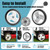 Sutmorly 105-1816 Lawn Mower Rear Wheels Fits for Toro 105-1816-A Stens 205-268, Recycler Plastic Rear Wheel 12" 20012 20016 20019, 2 pack