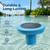 PASAMIC Solar Pool Ionizer, Cleaner for Up to 35,000 Gallon Pools, IP68 Waterproof Copper Anode, Solar Ionizer for Pool, Suitable for in/Above Ground Pools, Spas & Hot Tubs, Blue