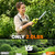 OGERY 21V Cordless Hedge Trimmer & Grass Shears, 2-in-1 Powerful Dual Batteries Electric Bush Trimmer with 8.9” Hedge Blade & 5.1” Grass Trimmer, Adjustable Angle, Lightweight for Garden & Lawn Care