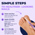 Orivelle Nail Care Pen – Cosmetic Care for Nails & Cuticles | Clean, Well-Groomed Appearance | Nail Oil Pen for Daily Use (4 Pack)