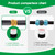 Thickened Flat Soaker Hose 100 ft, Flat Drip Irrigation Hose for Garden, 100/50/25 ft Lawn & Patio Watering System - Heavy Duty, Leak Proof, Flexible, Easy Setup(100FT(50 * 2))