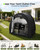 TACXO Bike Storage Shed Tent,Bike Cover Waterproof Outdoor Storage Shed with 210D Oxford Fabric PU4000 for 2-3Bikes,Portable Bicycle Shelter for Motorcycle,Garden Tools,Lawn Mower