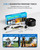BEBOBLY Propane Torch Weed Burner, High Output with QCC 12 FT Hose, Weed Torch 340,000 BTU Fire Weeder, Heavy Duty Blow Torch FireThrower Gun with Self Igniter for Weeding BBQ Asphalt Snow Melting