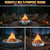 60 Inch Fire Pit Ring 5FT Galvanized Steel, Wood Burning&Outdoor Fireplace