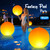 Inflatable Solar Floating Pool Lights，14" Flame Solar Pool Light Balls-4PCS