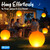 Inflatable Solar Floating Pool Lights，14" Flame Solar Pool Light Balls-4PCS