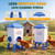 Lilyang Large Chicken Feeder and Waterer Set 5 Gallon, Weekly Refills Only