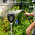 Solar Bug Zapper Outdoor, Mosquito Zapper with Flame & Projector Light