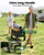 GVDV CW35 Plus Wagon Carts Foldable with Tailgate, 42 in Extended Handle