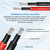 Solar Panel Wire 10 AWG(6mm²) - Solar Extension Cable 100Ft Black & 100Ft Red 10 Gauge Tinned Copper PV Wire for Outdoor Automotive RV Solar Panel Boat Marine (Black+Red)