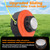 Quintillus Upgraded Weed Eater Head with Wear-Resistant Aluminum Alloy Knob,Weed Wacker Head Trimmer Head for Ego,Ryobi,Stihl,Echo,Husqvarna,Weed Warrior...with 14ft 095’’ Trimmer Line,Orange