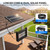 Solar Bug Zapper Outdoor and Indoor, Solar Dual‑Panel Panel with Auto Mode, USB Rechargeable Cordless Fly Traps, 4500V Electric Mosquito Killer for Patio, Backyard, Garden, Camping