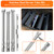 Spirit e310 7636 Flavorizer Bars & 69787 Grill Burner for Weber Spirit and Spirit II 300 Series E310 E320 E330 S310 S320 S330 68950 with Front Control, Grill Parts 15.3" Heat Plate, 18" Burner Tube