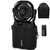 Wilody Portable Misting Fan Rechargeable with Remote Control, 6L Bucket Camping Fan with LED Lights & Stepless Speed Control & Cooling Mist, Portable Handle & Rotate Hook, Timer Function