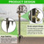 GOFORWILD Hose Stand with Brass Faucet, Holds 150 ft 5/8-in Hose
