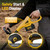 Cordless Tiller Cultivator, 12" Tilling Width, 8" Depth, 2x4.0Ah Batteries