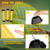 Qualirey 12 Pcs Sticky Fly Trap Stick with Hook, Stylish-3, Yellow