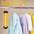 Qualirey 12 Pcs Sticky Fly Trap Stick with Hook, Stylish-3, Yellow