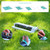 QUOBAS Heavy Duty Oscillating Sprinkler for Yard, Water Sprinkler for Lawn