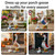Porch Goose Garden Statue 2 Pack, Mom and Baby Goose Garden Decor, 20 Inches High Goose Statue, Big Resin Yard Decor, Outdoor Geese Figurine for Patio,Porch,Yard,Lawn Ornament, Gifts for Mom