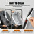 Extra Large BBQ Blanket for Resting Meat, Leak-Proof Meat Resting Bag