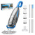 Pool Vacuum for Above Ground Pool & Inground Pools, (2026 Upgraded) 26.5 GPM High-Powerful Pebbles Suction, V3 IPX8 Cordless Handheld Rechargeable Cleaner 2 Vacuum Heads & 4 Filter Bags, 1H Runtime