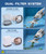 Pool Vacuum for Above Ground Pool & Inground Pools, (2026 Upgraded) 26.5 GPM High-Powerful Pebbles Suction, V3 IPX8 Cordless Handheld Rechargeable Cleaner 2 Vacuum Heads & 4 Filter Bags, 1H Runtime
