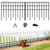 Animal Barrier Fence 30 Pack, 42.5 ft Total No Dig Under Fence Barrier for Yard, Anti Digging Barrier, Rustproof Metal Garden Fence, Bottom Gap Filler for Small Dogs, Rabbits & Critters