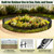 Animal Barrier Fence 30 Pack, 42.5 ft Total No Dig Under Fence Barrier for Yard, Anti Digging Barrier, Rustproof Metal Garden Fence, Bottom Gap Filler for Small Dogs, Rabbits & Critters