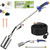 Propane Torch Weed Burner Kit,High Output with 12.5FT Hose,Heavy Duty Blow Torch Flamethrower with Long/Short Mode for Flame Weeding,Roofing,Ice Melting,Road Marking,BBQ(33.5")