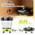StupidFrog Portable Pressure Washer with 12L Foldable Large Capacity Tank