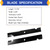 KOFINAM (3 Pack) Replacement Lawn Mower Blades for OEM 038-0005-00, Compatible with 54'' Cut Bad Boy Mower