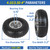 GICOOL 4.10/3.50-4" Flat Free Tire and Wheel for Hand Truck Dolly Cart 2 Pk