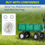 GICOOL 4.10/3.50-4" Flat Free Tire and Wheel for Hand Truck Dolly Cart 2 Pk