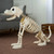 JOYIN Halloween Golden Retriever Skeleton 34” Animal Dog Plastic Skeleton with Movable Posable Joints for Haunted Houses Halloween Decorations, Graveyard Scenes, Outdoor Indoor Garden Party Decor