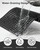 【10mm Extra Thick】36"x60" Heavy Duty Non-Slip Outdoor Rubber Door Mat with Drainage Holes, Large Rubber Mats for Bar, Garage, Kitchen, Waterproof Black Shop Matt, Fast Drying Restaurant Floor Mat