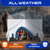 Fanpat Instant 10x10 Canopy Sidewalls for Pop Up Canopy, Waterproof UV Protection Fabric, 4 Packs Sidewalls with Zipper Door for Outdoor Events, White(4PCS Sidewalls Only, Canopy Tent Not Included)