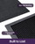 DEXI Door Mat Outside Entrance 24x36, Heavy Duty Rubber Doormats, Black