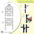 Lorenzo 2 Pcs 70 x 20 Inch Rustic Iron Garden Trellis for Climbing Plants Outdoor, Black Metal Arch Decoration Plant Supporting Perfect for Roses Flower Cucumbers Courtyards Lawns Clematis